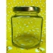 12oz Oval-Hexagon Jar w/lids